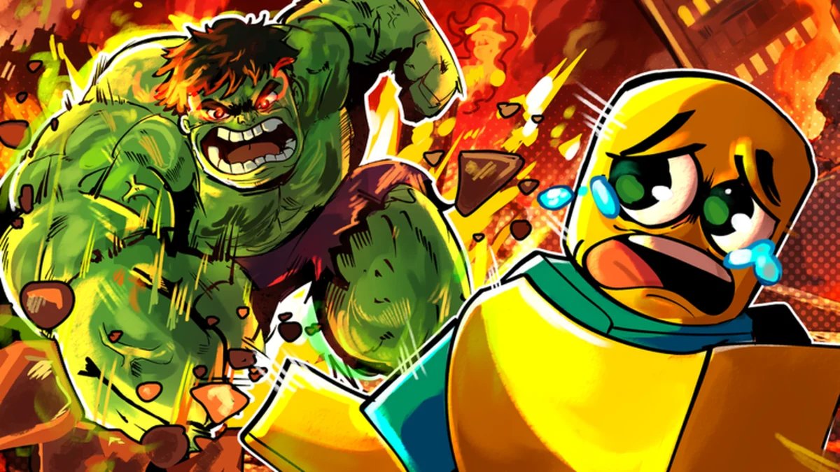 Official Hide From The Hulk landscape artwork